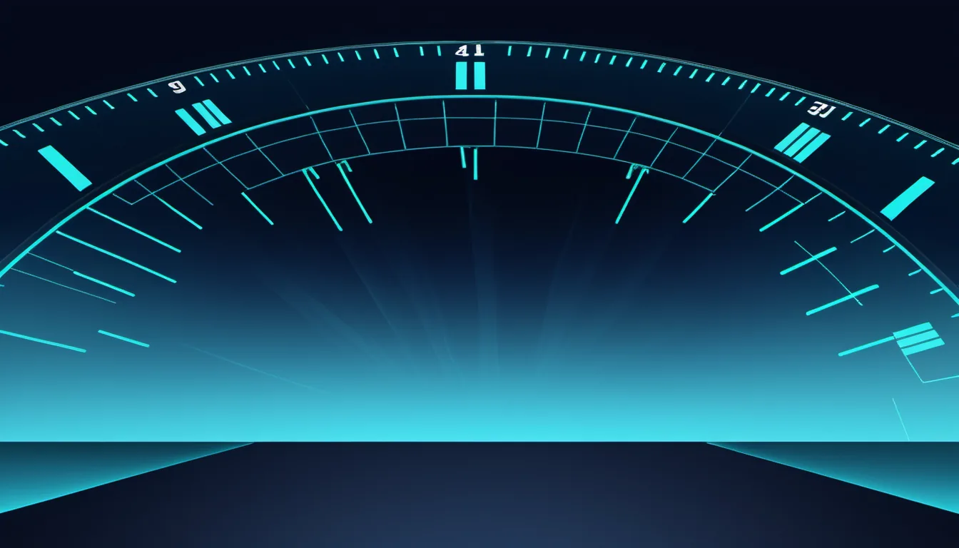 Abstract network graphic illustration in aqua-cyan on dark navy — decorative header for Automatic Water Shutoff Valves