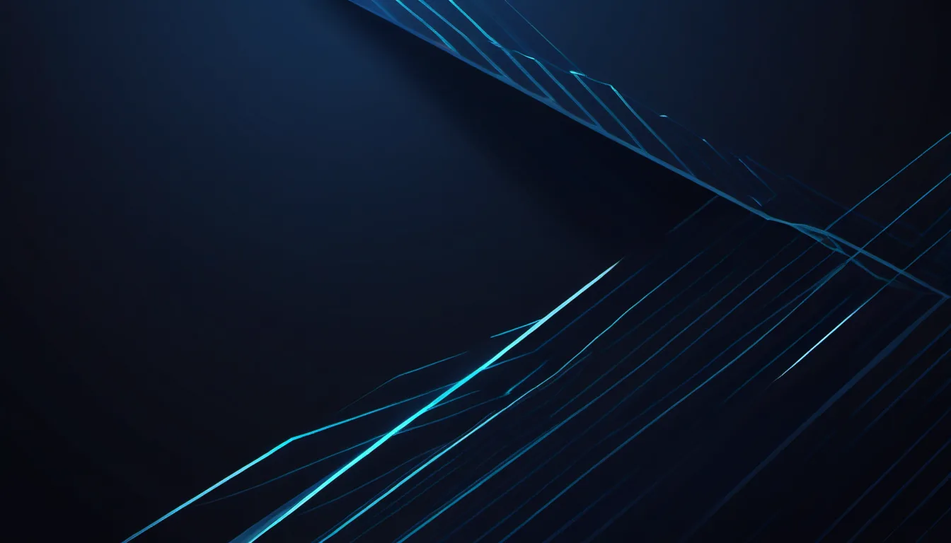 Abstract threshold ladder illustration in aqua-cyan on dark navy — decorative header for Freeze Sensors Compared